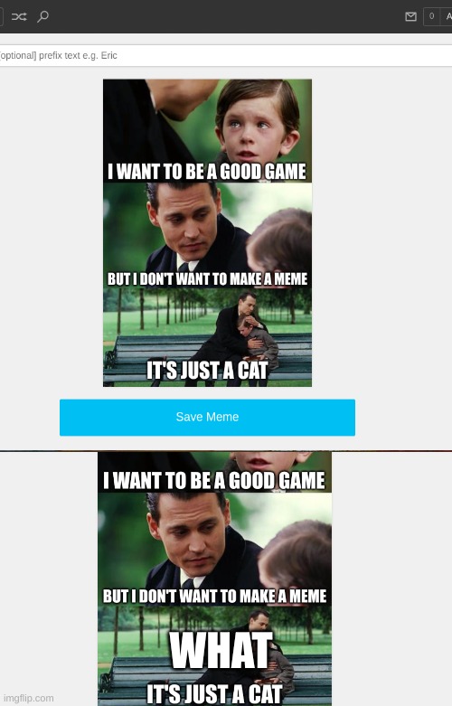 Inspired by AI meme generator! Ha! - Imgflip