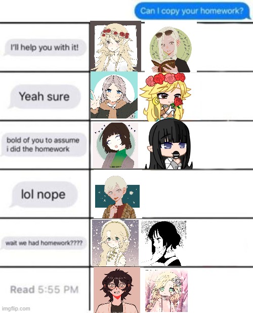 E | image tagged in can i copy your homework | made w/ Imgflip meme maker