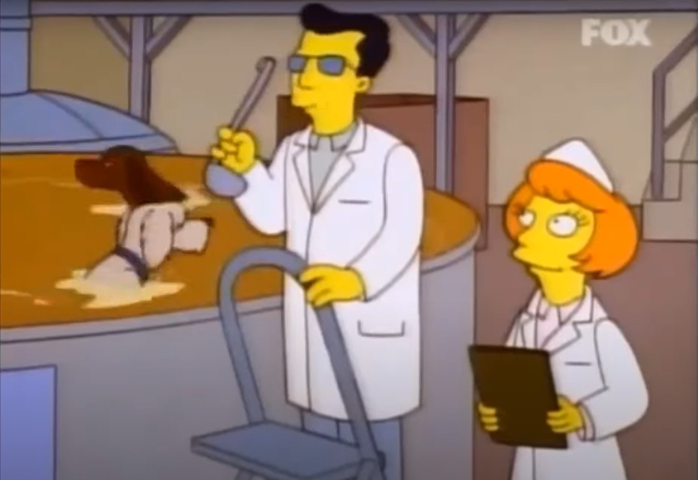 Simpson Duff Testa rossa Blank Meme Template