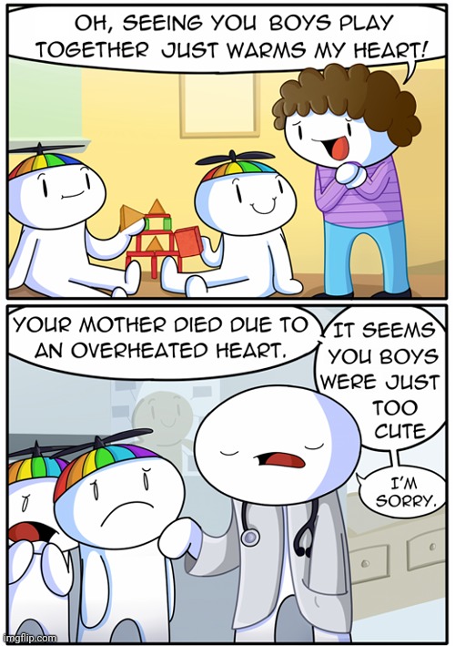 Heart | image tagged in comics/cartoons,comics,comic,theodd1sout,heart,mother | made w/ Imgflip meme maker