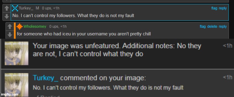 I ONLY SAID HIS STANS ARE TOXIC LMFAO- | made w/ Imgflip meme maker