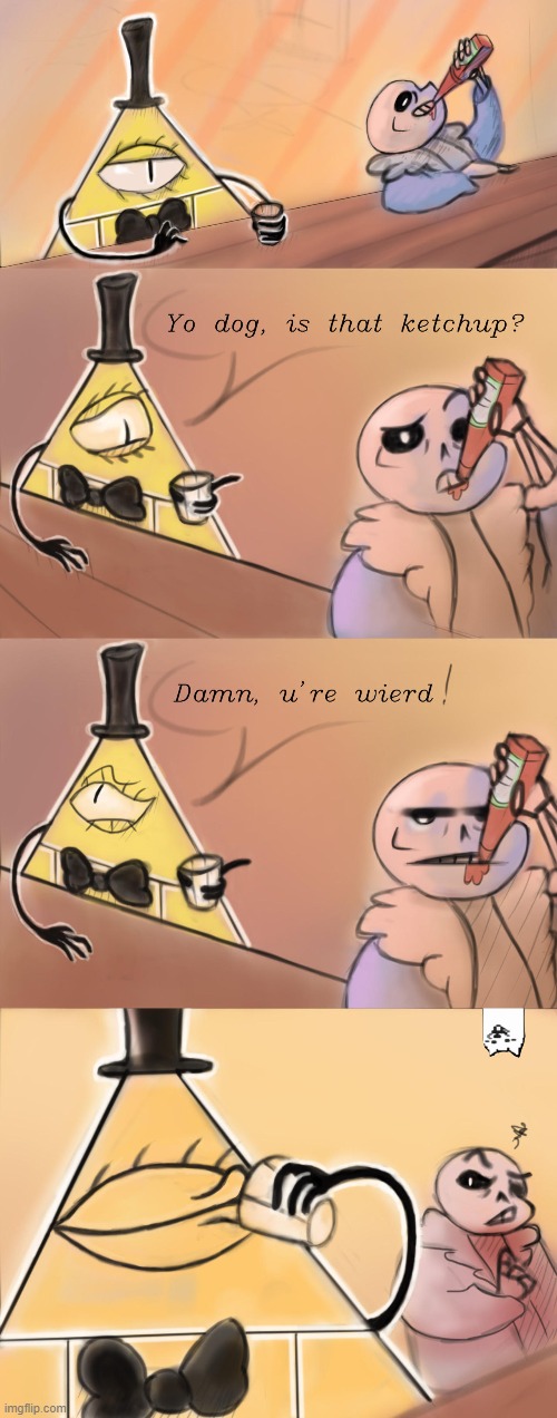 Says the guy who drinks with his eye | made w/ Imgflip meme maker