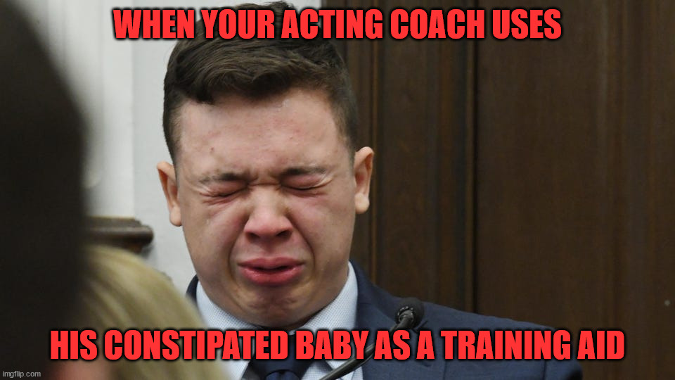 Bad Acting Coach | WHEN YOUR ACTING COACH USES; HIS CONSTIPATED BABY AS A TRAINING AID | image tagged in babyface | made w/ Imgflip meme maker
