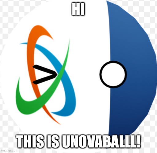 HI; THIS IS UNOVABALLL! | made w/ Imgflip meme maker