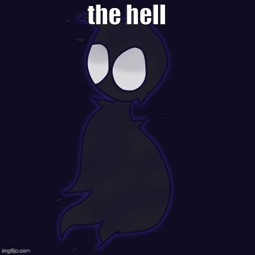 funni man (aka kage ig-) thanks wholesomey | the hell | image tagged in funni man aka kage ig- thanks wholesomey | made w/ Imgflip meme maker