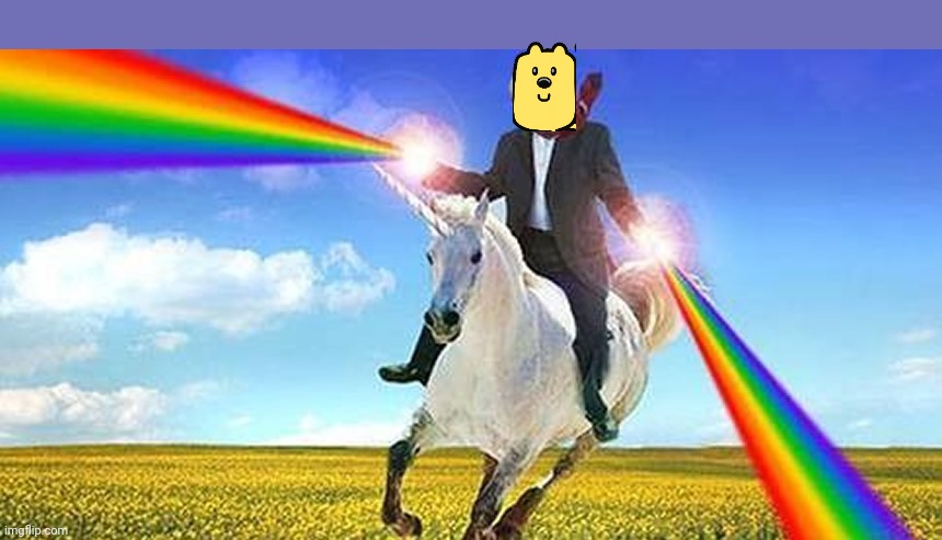 Bernie Sanders Unicorn Rainbows | image tagged in bernie sanders unicorn rainbows | made w/ Imgflip meme maker