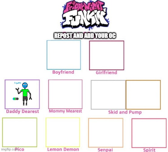 REPOST AND ADD YOUR OC | made w/ Imgflip meme maker
