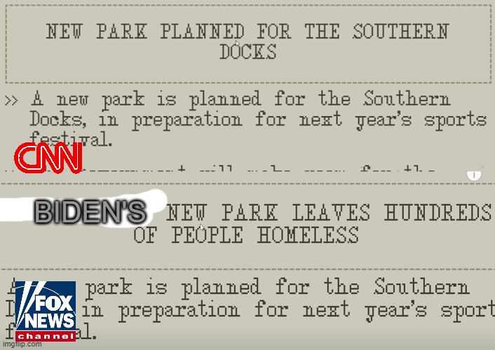 CNN vs Fox part 2 | BIDEN'S | made w/ Imgflip meme maker