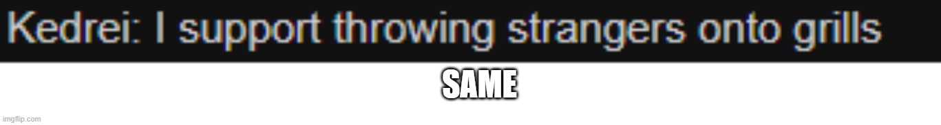 SAME | made w/ Imgflip meme maker