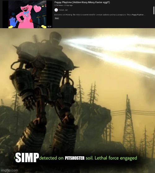SIMP; PITSHOSTER | made w/ Imgflip meme maker