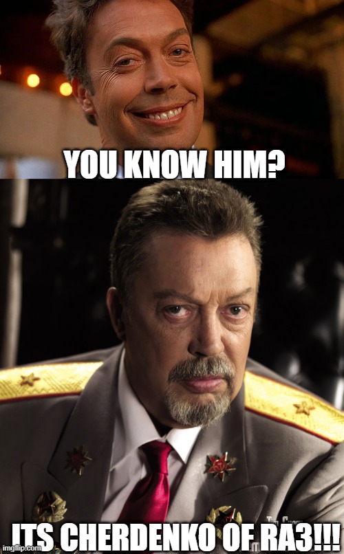 The Hotel Clerk of Home Alone 2 is Cherdenko of RA3 | YOU KNOW HIM? ITS CHERDENKO OF RA3!!! | image tagged in mind blown | made w/ Imgflip meme maker