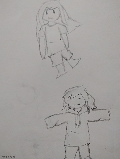 Clothing swap with my sister :P | made w/ Imgflip meme maker