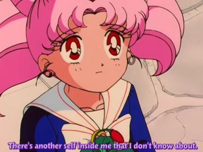 High Quality Sailor Moon there’s another self that I don’t know about Blank Meme Template
