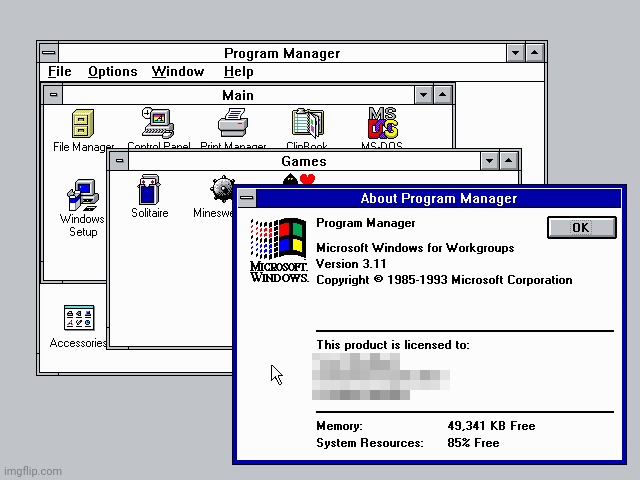 Windows for Workgroups! | image tagged in windows for workgroups | made w/ Imgflip meme maker