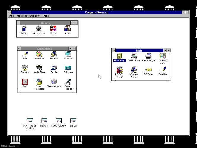 Windows 3.1 | image tagged in windows 3 1 | made w/ Imgflip meme maker