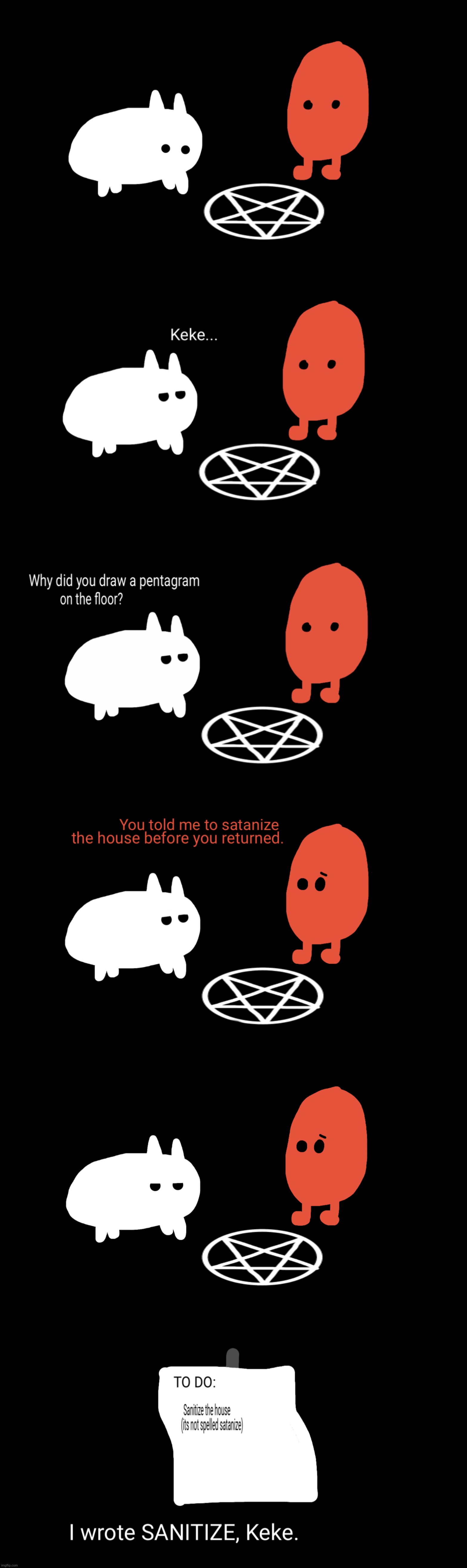 another funny comic totally not made in flipaclip | made w/ Imgflip meme maker