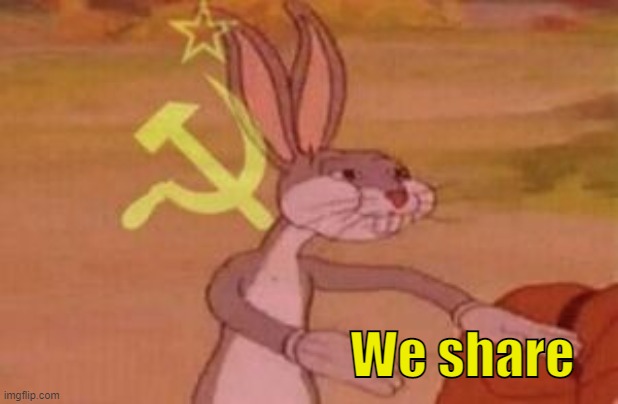 our | We share | image tagged in our | made w/ Imgflip meme maker