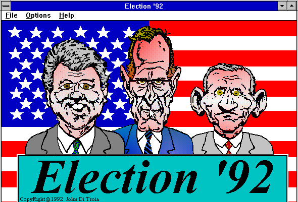 High Quality Windows Election 1992 Blank Meme Template