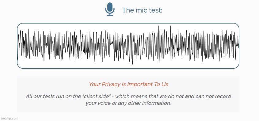 mic test | made w/ Imgflip meme maker