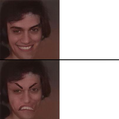 High Quality Dani Blank Meme Template