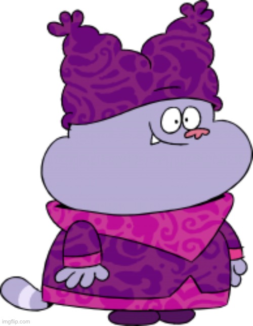 guys who’s the purple guy from chowder | made w/ Imgflip meme maker