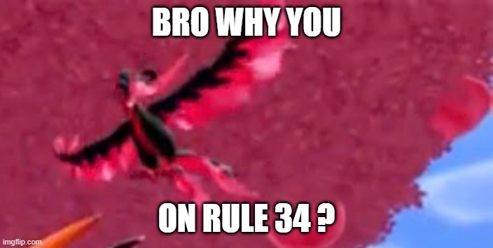 BRO WHY YOU; ON RULE 34 ? | made w/ Imgflip meme maker