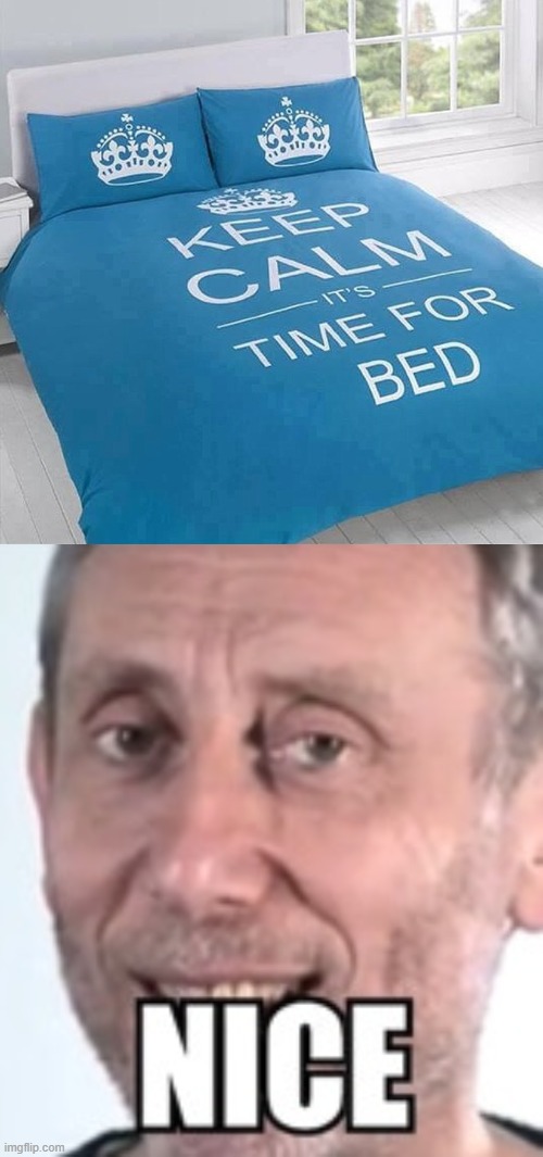 best bed ever. I hope it is comfortable too | image tagged in double nice micheal rosen | made w/ Imgflip meme maker