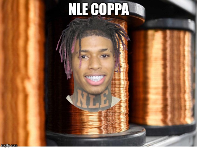 nle | NLE COPPA | image tagged in memes,funny | made w/ Imgflip meme maker