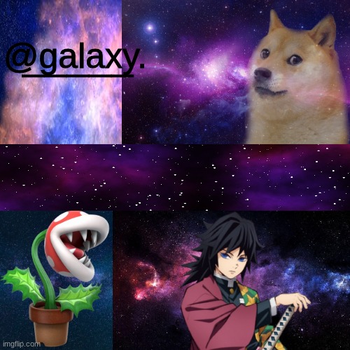 Galaxys announcement temp Blank Meme Template