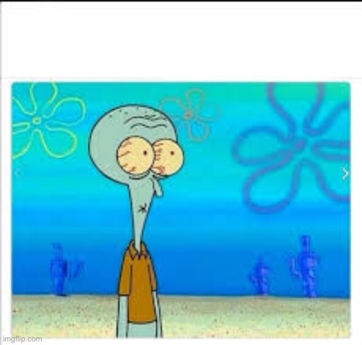 Surprised Squidward | image tagged in surprised squidward | made w/ Imgflip meme maker