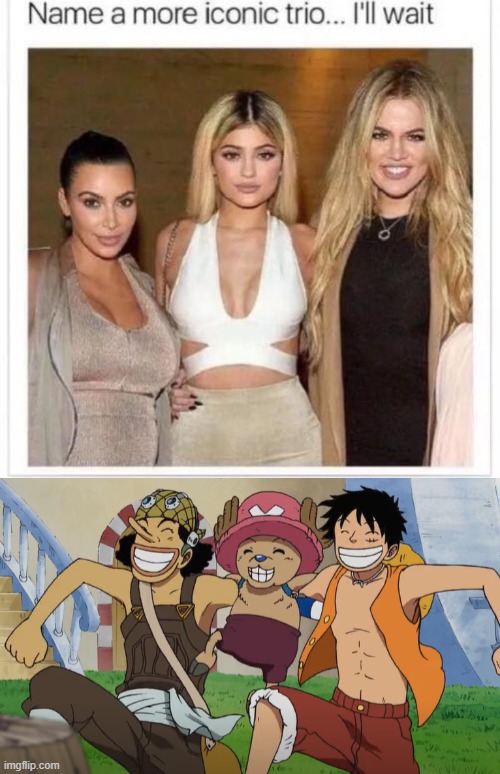 Perfection | image tagged in name a more iconic trio | made w/ Imgflip meme maker
