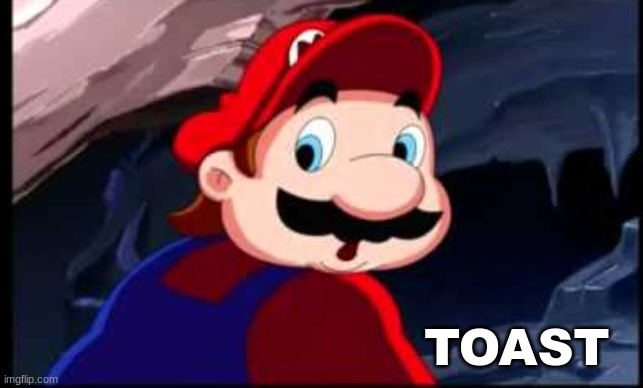 hotel mario says no | TOAST | image tagged in hotel mario says no | made w/ Imgflip meme maker