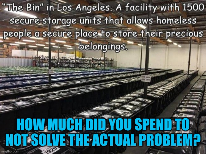 The world is too stupid to be believed | HOW MUCH DID YOU SPEND TO NOT SOLVE THE ACTUAL PROBLEM? | image tagged in memes,california | made w/ Imgflip meme maker