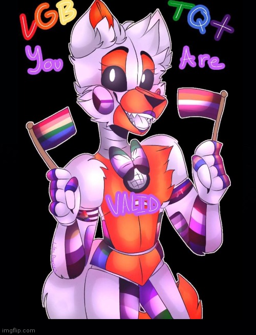 All credit goes to Lilac Doodles on the FNAF Amino for this art | image tagged in black background | made w/ Imgflip meme maker
