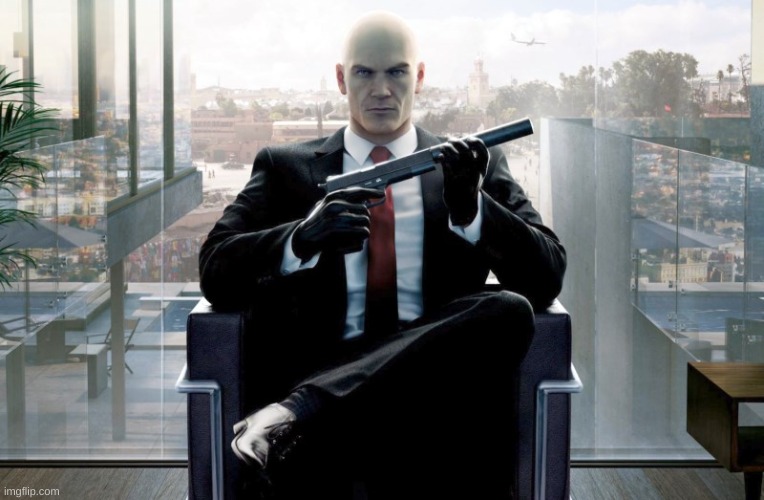 Hitman | image tagged in hitman | made w/ Imgflip meme maker