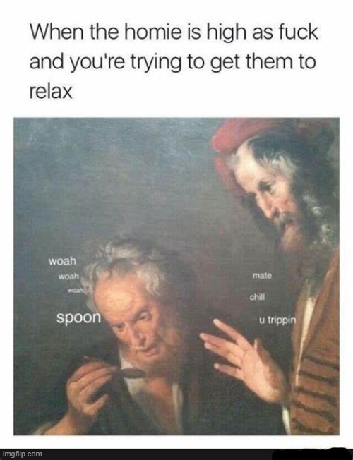 Whoa Whoa Whoa a spoon | made w/ Imgflip meme maker