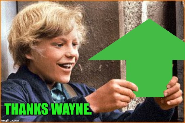 THANKS WAYNE. | made w/ Imgflip meme maker