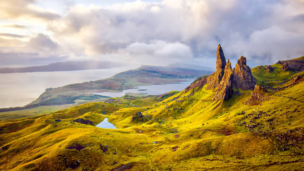 Majestic Scotland Blank Meme Template