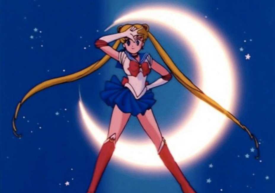 High Quality Sailor Moon pose Blank Meme Template