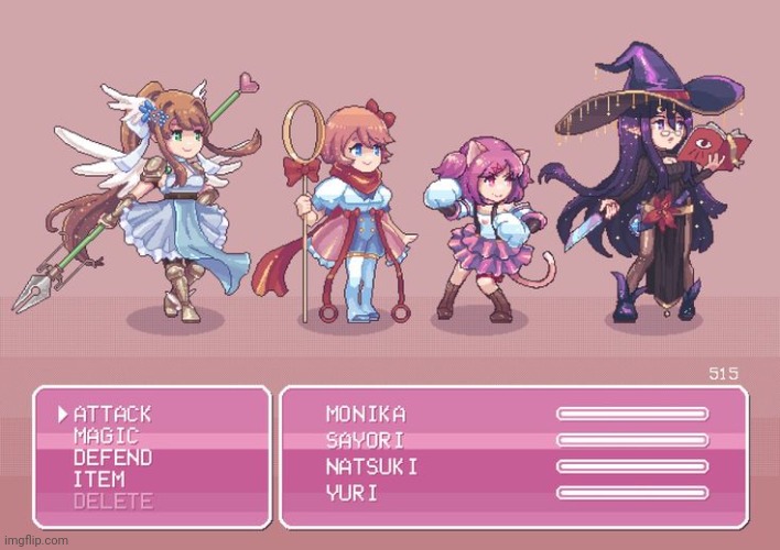 Yoooooooo DDLC Rpg | made w/ Imgflip meme maker
