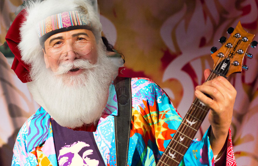 High Quality SANTANA CLAUS Blank Meme Template