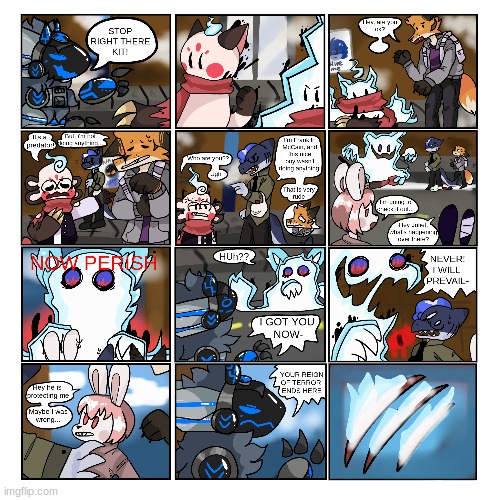 Random ass comic I had to do last year for school- | made w/ Imgflip meme maker