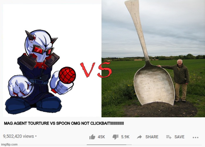 why did i make this | vs; MAG AGENT TOURTURE VS SPOON OMG NOT CLICKBAIT!!!!!!!!!!!!! | image tagged in madness combat,spoon | made w/ Imgflip meme maker