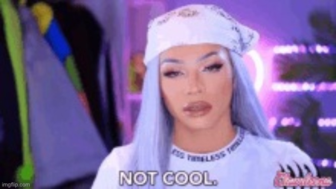Not cool | image tagged in not cool | made w/ Imgflip meme maker