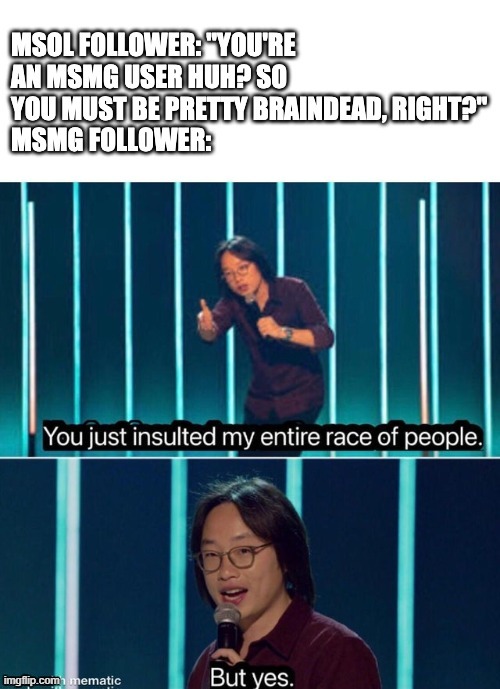 MGA has more braincells than all of us combined | made w/ Imgflip meme maker