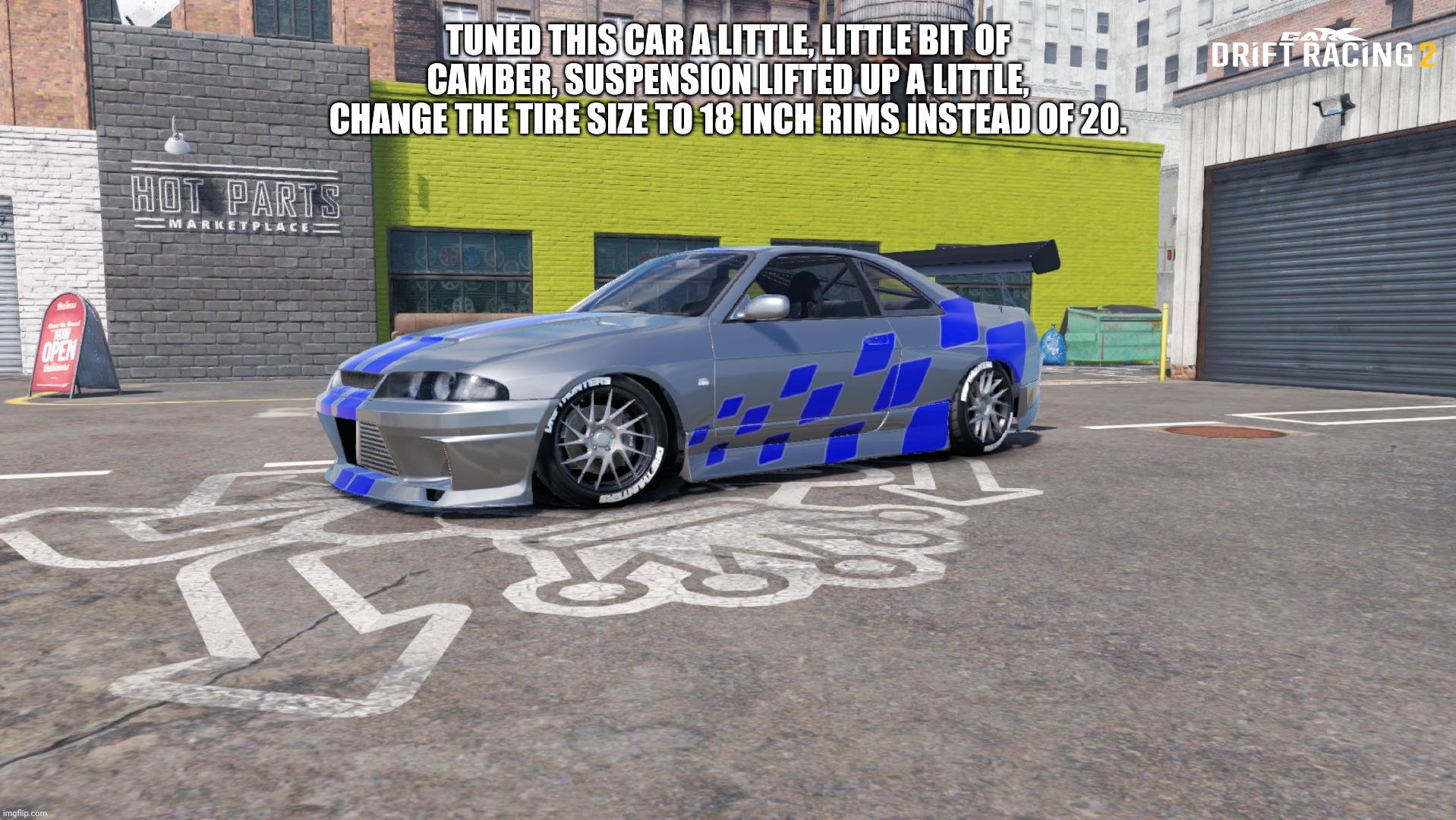 TUNED THIS CAR A LITTLE, LITTLE BIT OF CAMBER, SUSPENSION LIFTED UP A LITTLE, CHANGE THE TIRE SIZE TO 18 INCH RIMS INSTEAD OF 20. | made w/ Imgflip meme maker