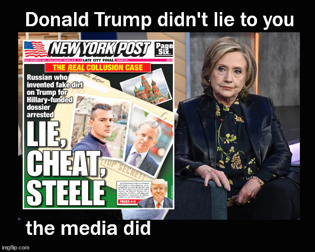 Donald Trump didn't lie to you ... | image tagged in trump,left wing media | made w/ Imgflip meme maker
