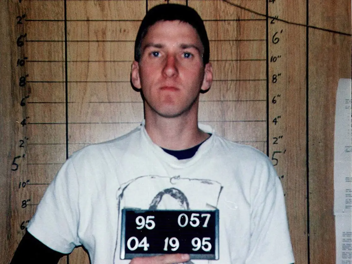 High Quality Timothy McVeigh - Right Wing Militia White Supremacist Terrorist Blank Meme Template