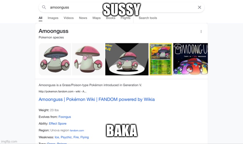 SUSSY; BAKA | made w/ Imgflip meme maker