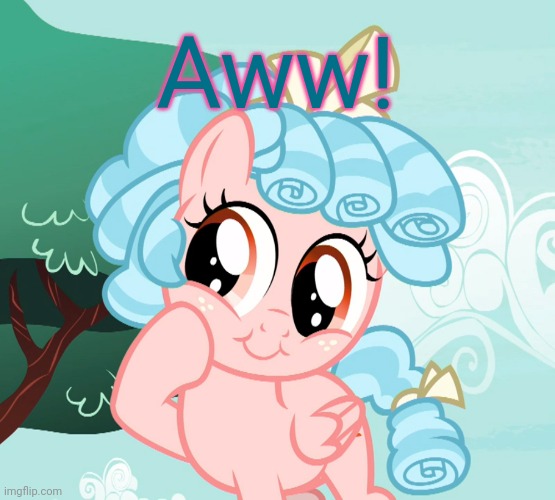 Cute Cozy Glow (MLP) | Aww! | image tagged in cute cozy glow mlp | made w/ Imgflip meme maker